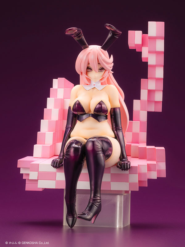 Illustrator Original Azamuki Usagi Sitting Bunny by Kafun 1/7 Complete Figure