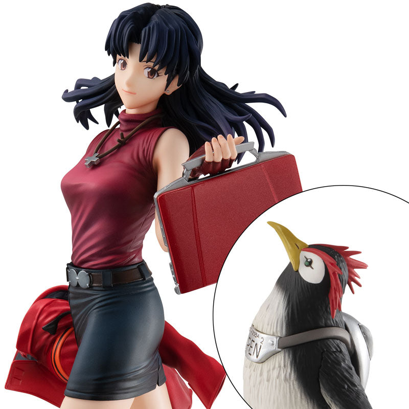 [Evangelion] Misato Katsuragi & Penpen - Complete Figure