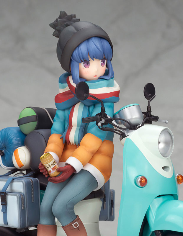 [Yuru Camp] Rin Shima with Scooter - 1/10 Complete Figure