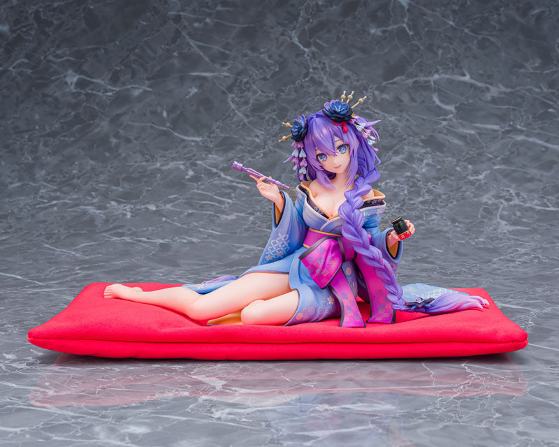[Senran Nin Nin Ninja Taisen Neptune] Neptune and Noire - Purple Heart / Black Heart Kimono Ver. Dual Figure Set 1/7 Complete Figure