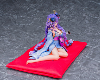 [Senran Nin Nin Ninja Taisen Neptune] Neptune and Noire - Purple Heart / Black Heart Kimono Ver. Dual Figure Set 1/7 Complete Figure