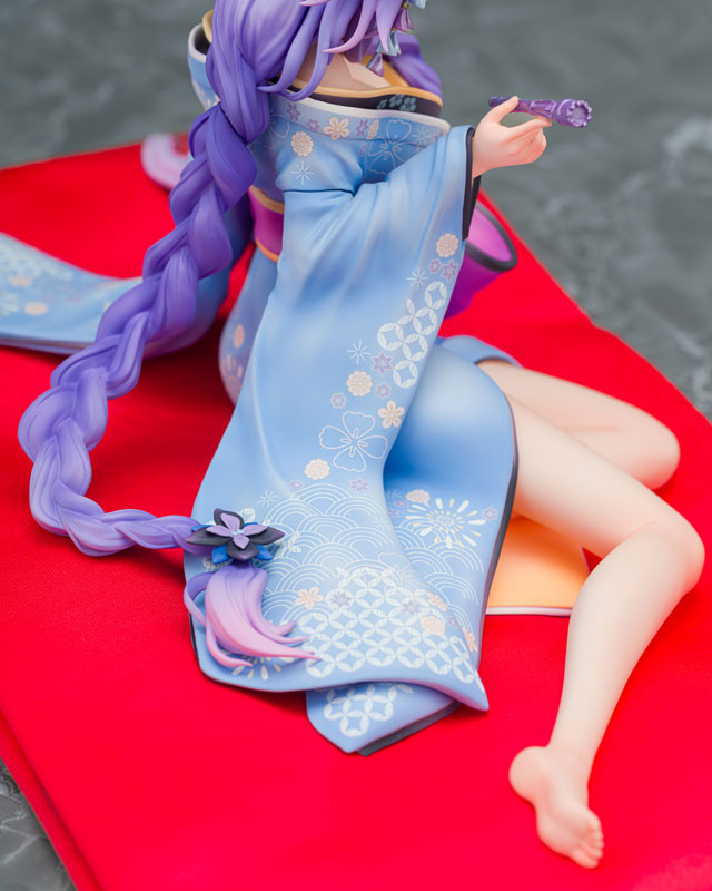 [Senran Nin Nin Ninja Taisen Neptune] Neptune and Noire - Purple Heart / Black Heart Kimono Ver. Dual Figure Set 1/7 Complete Figure