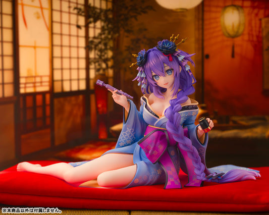 [Senran Nin Nin Ninja Taisen Neptune] Neptune - Ninja Wars Purple Heart Kimono Ver. 1/7 Complete Figur