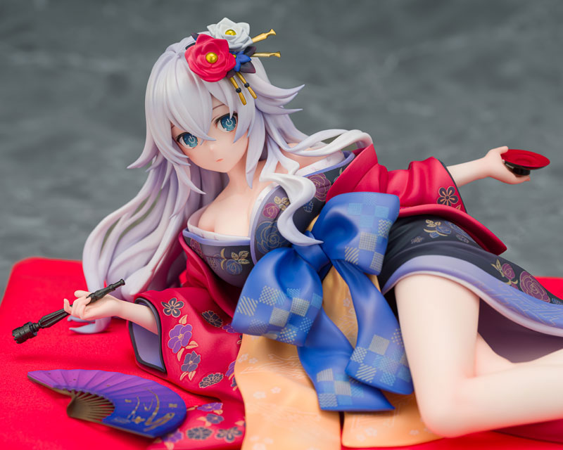 [Senran Nin Nin Ninja Taisen Neptune] Neptune and Noire - Purple Heart / Black Heart Kimono Ver. Dual Figure Set 1/7 Complete Figure