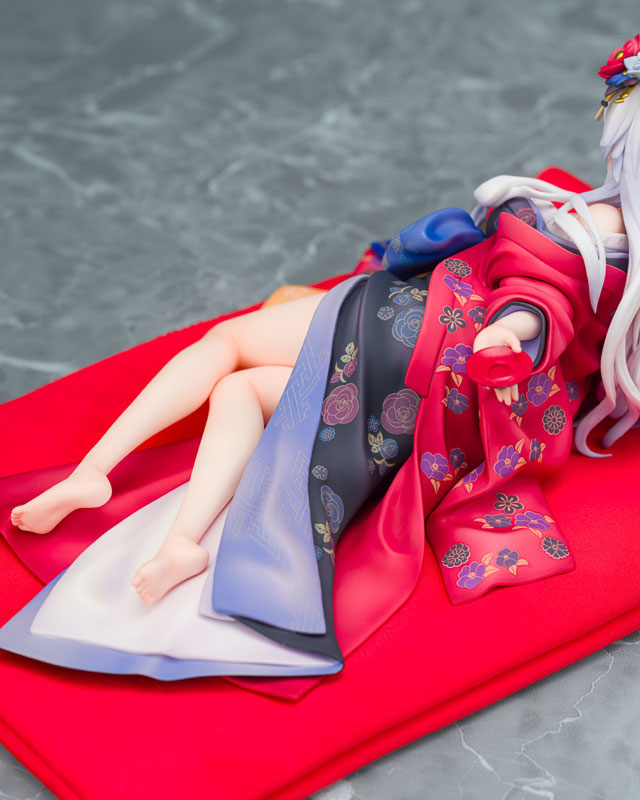 [Senran Nin Nin Ninja Taisen Neptune] Neptune and Noire - Purple Heart / Black Heart Kimono Ver. Dual Figure Set 1/7 Complete Figure