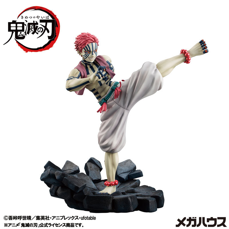 G.E.M. Series [Demon Slayer: Kimetsu no Yaiba] Upper Rank Three Akaza Complete Figure