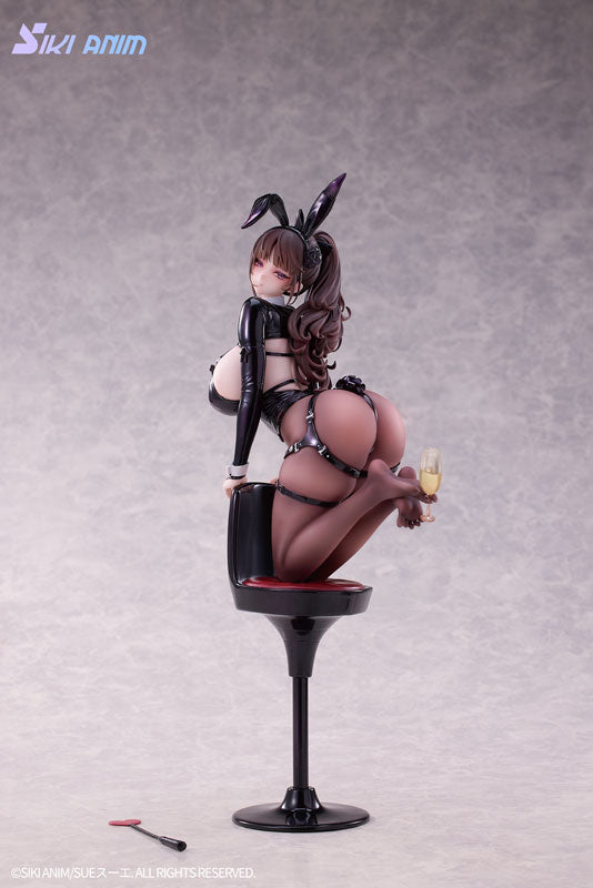 Champagne and Bunny Girl Rose Black Stocking Ver. 1/6 Complete Figure