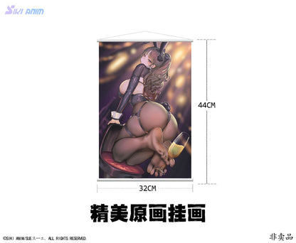 Champagne and Bunny Girl Rose Black Stocking Ver. 1/6 Complete Figure