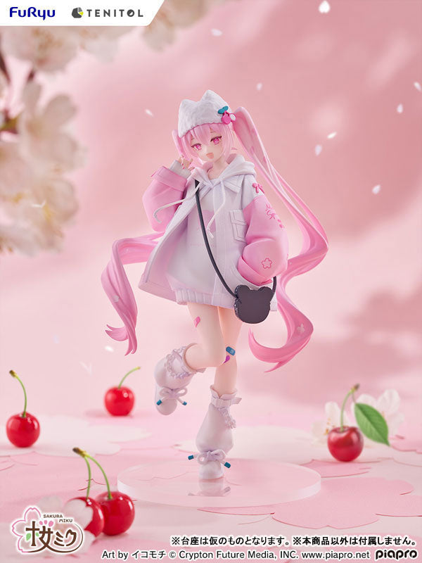 TENITOL Hatsune Miku Sakura Miku Cool style [petit] Complete Figure