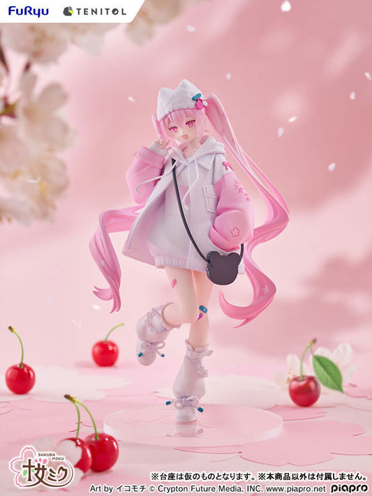 TENITOL Hatsune Miku Sakura Miku Cool style [petit] Complete Figure