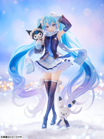[Character Vocal Series 01] Hatsune Miku - Snow Miku x Kuromi 1/7 Complete Figure