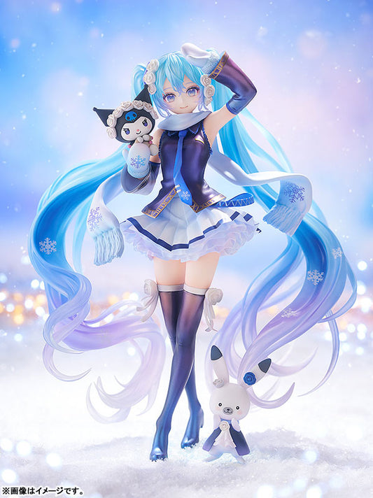 [Character Vocal Series 01] Hatsune Miku - Snow Miku x Kuromi 1/7 Complete Figure