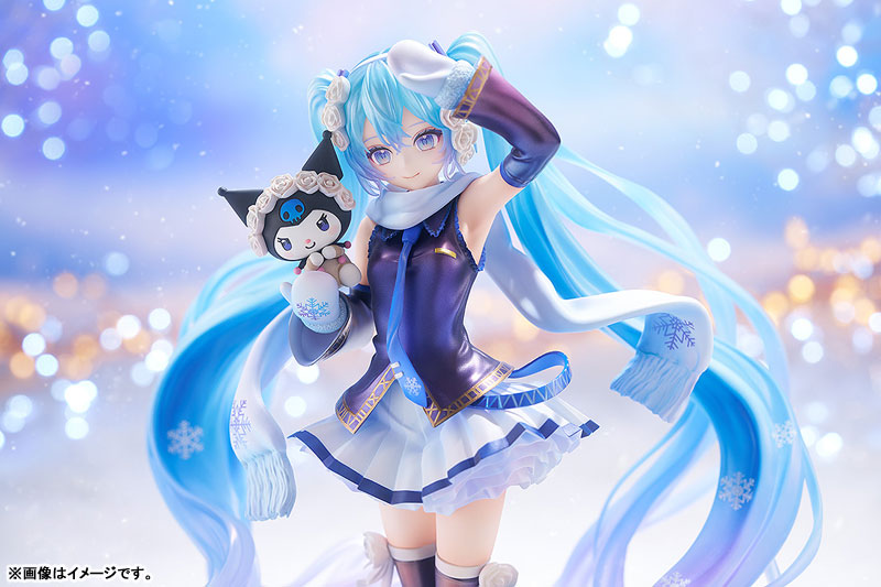 [Character Vocal Series 01] Hatsune Miku - Snow Miku x Kuromi 1/7 Complete Figure