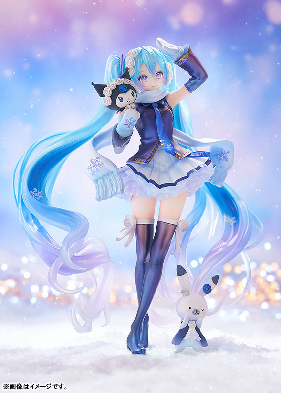 [Character Vocal Series 01] Hatsune Miku - Snow Miku x Kuromi 1/7 Complete Figure