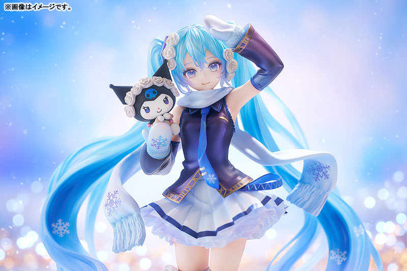 [Character Vocal Series 01] Hatsune Miku - Snow Miku x Kuromi 1/7 Complete Figure
