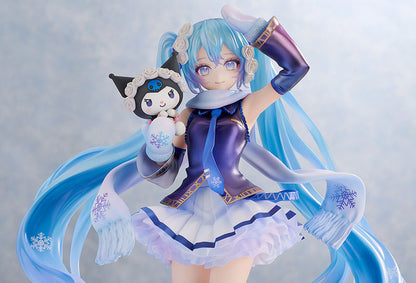 [Character Vocal Series 01] Hatsune Miku - Snow Miku x Kuromi 1/7 Complete Figure