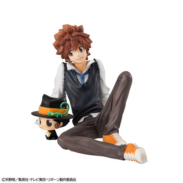 G.E.M. Series [Reborn!] Palm Size Tsuna-kun & Reborn Complete Figure