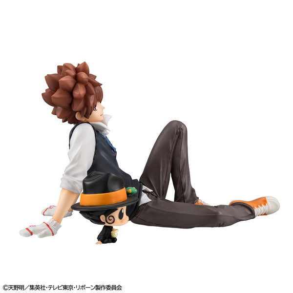 G.E.M. Series [Reborn!] Palm Size Tsuna-kun & Reborn Complete Figure