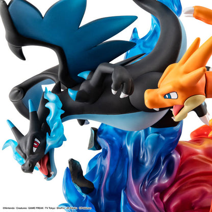 G.E.M. EX Series [Pokemon] Mega Charizard X & Mega Charizard Y Complete Figure