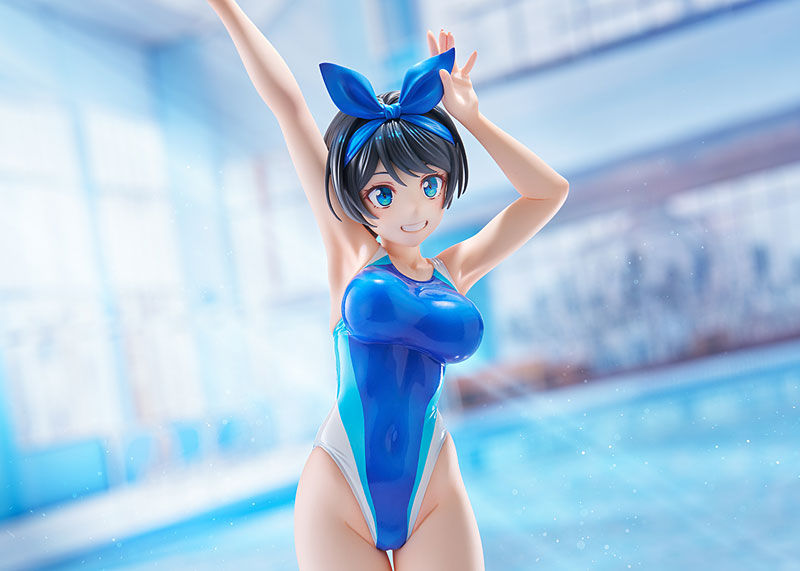 Swimsuit Silhouette [Rent-A-Girlfriend] Ruka Sarashina Competition Swimsuit Ver. 1/7 Complete Figure