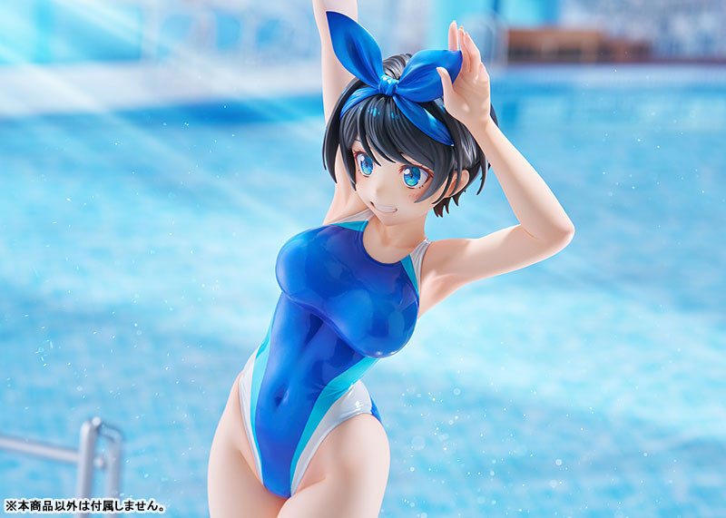 Swimsuit Silhouette [Rent-A-Girlfriend] Ruka Sarashina Competition Swimsuit Ver. 1/7 Complete Figure