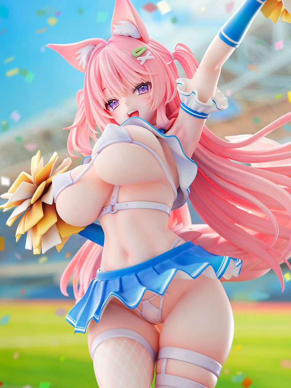 Animal Ears Cheerleader Girl DX Ver. illustration by Yatanuki Kei 1/5.5 Complete Figure