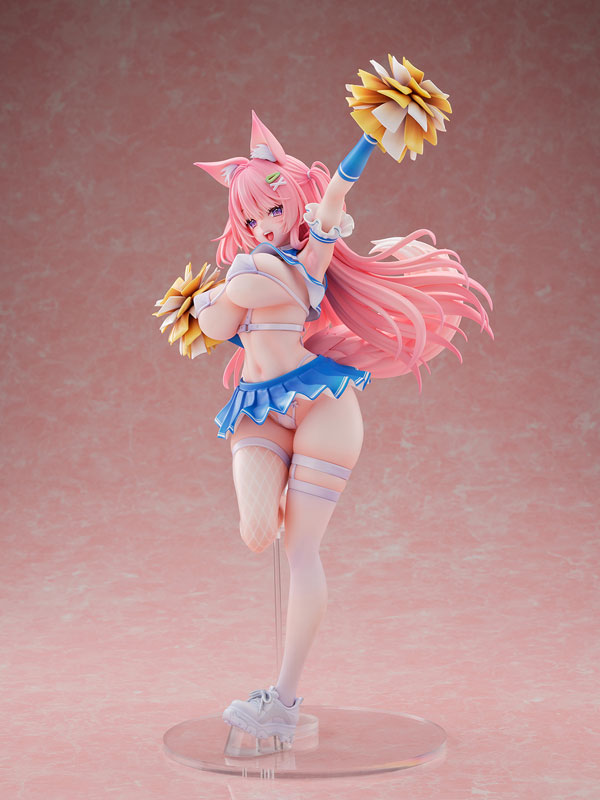 Animal Ears Cheerleader Girl DX Ver. illustration by Yatanuki Kei 1/5.5 Complete Figure