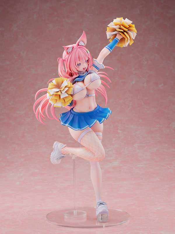 Animal Ears Cheerleader Girl DX Ver. illustration by Yatanuki Kei 1/5.5 Complete Figure