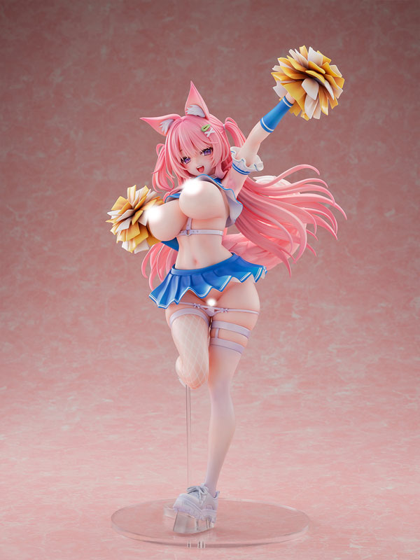 Animal Ears Cheerleader Girl DX Ver. illustration by Yatanuki Kei 1/5.5 Complete Figure