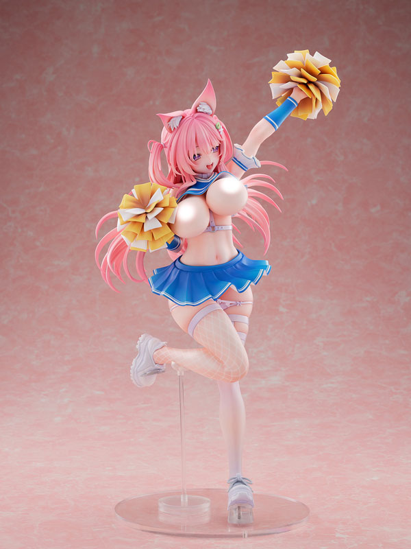 Animal Ears Cheerleader Girl DX Ver. illustration by Yatanuki Kei 1/5.5 Complete Figure