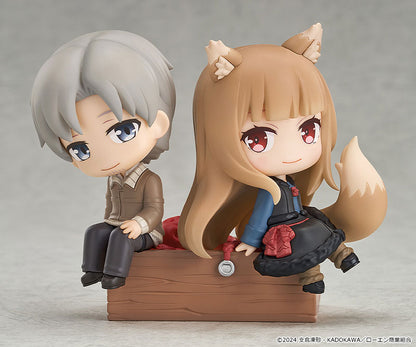 Mini Memory [Spice and Wolf MERCHANT MEETS THE WISE WOLF] Lawrence & Holo Complete Figure