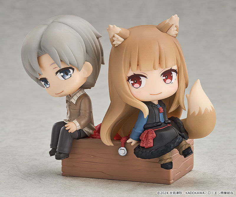 Mini Memory [Spice and Wolf MERCHANT MEETS THE WISE WOLF] Lawrence & Holo Complete Figure
