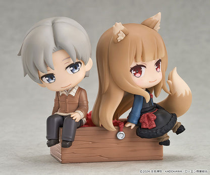 Mini Memory [Spice and Wolf MERCHANT MEETS THE WISE WOLF] Lawrence & Holo Complete Figure