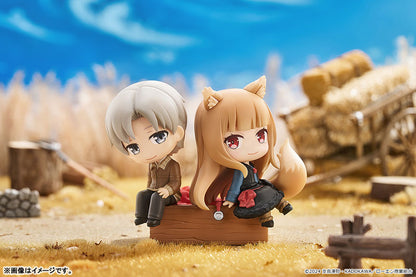 Mini Memory [Spice and Wolf MERCHANT MEETS THE WISE WOLF] Lawrence & Holo Complete Figure