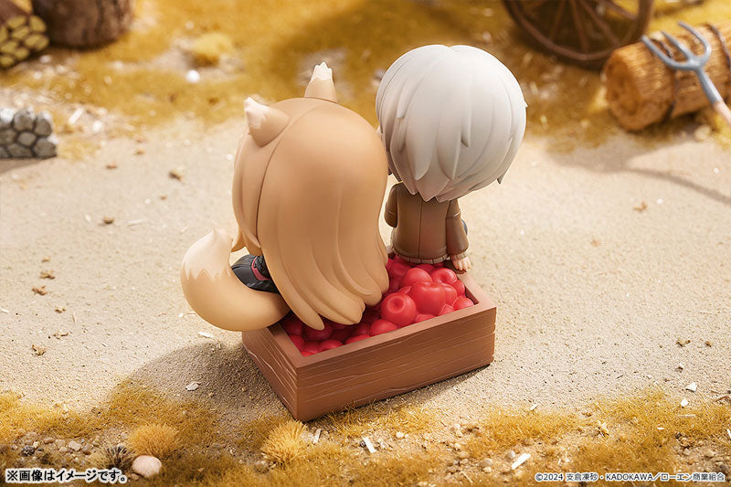 Mini Memory [Spice and Wolf MERCHANT MEETS THE WISE WOLF] Lawrence & Holo Complete Figure