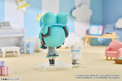 Hatsune Miku x Cinnamoroll Chibi Figure
