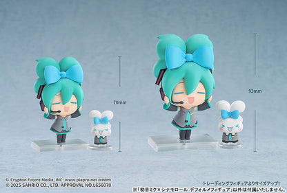 Hatsune Miku x Cinnamoroll Chibi Figure