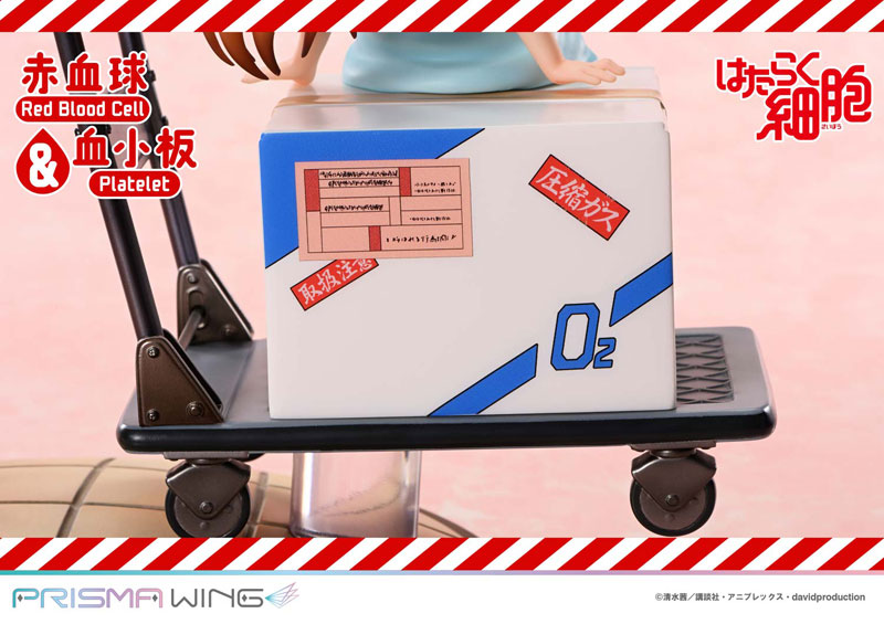 PRISMA WING [Cells at Work] Red Blood Cell & Platelet Non Scale Complete Figure