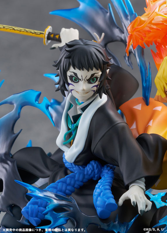 [Demon Slayer: Kimetsu no Yaiba] Zenitsu Agatsuma & Kaigaku NON Scale Figure