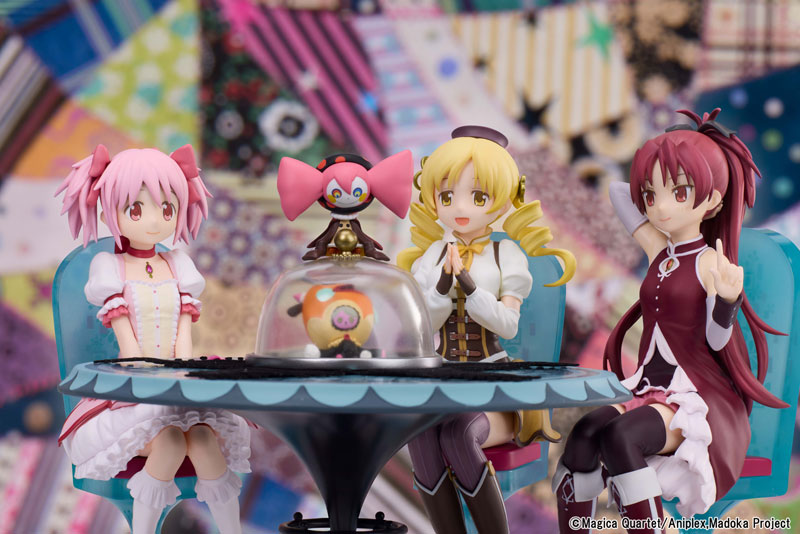 [Puella Magi Madoka Magica The Movie -Rebellion-] Tea Party Cake Song Ver. Non Scale Figure Complete Set