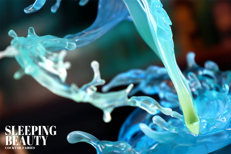 Cocktail Fairies Blue Margarita Complete Figure