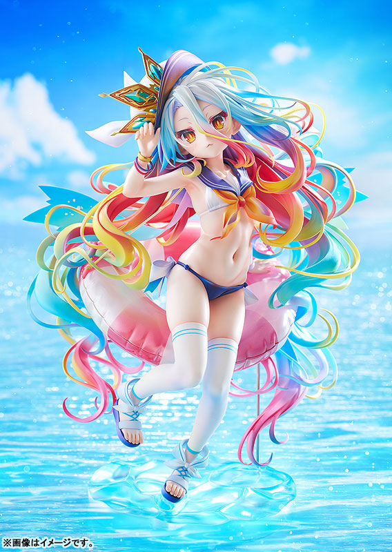 [No Game No Life] Shiro: Sailor-Style Swimsuit Ver. 1/7 Complete Figure