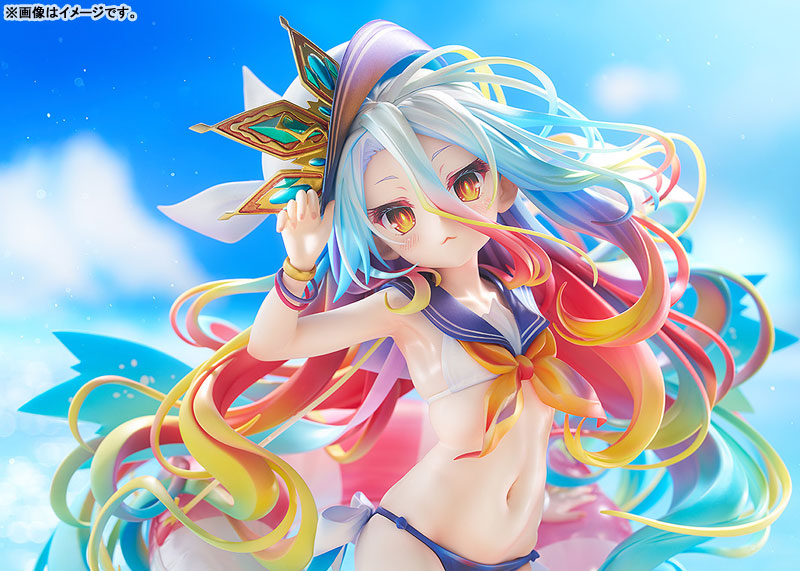 [No Game No Life] Shiro: Sailor-Style Swimsuit Ver. 1/7 Complete Figure