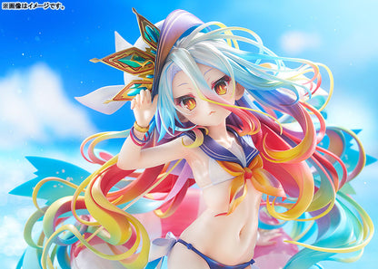 [No Game No Life] Shiro: Sailor-Style Swimsuit Ver. 1/7 Complete Figure
