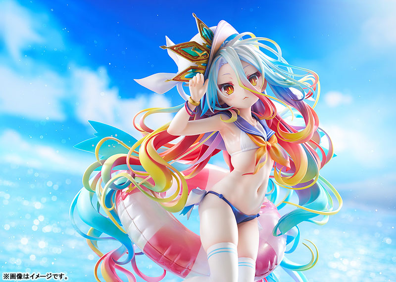 [No Game No Life] Shiro: Sailor-Style Swimsuit Ver. 1/7 Complete Figure