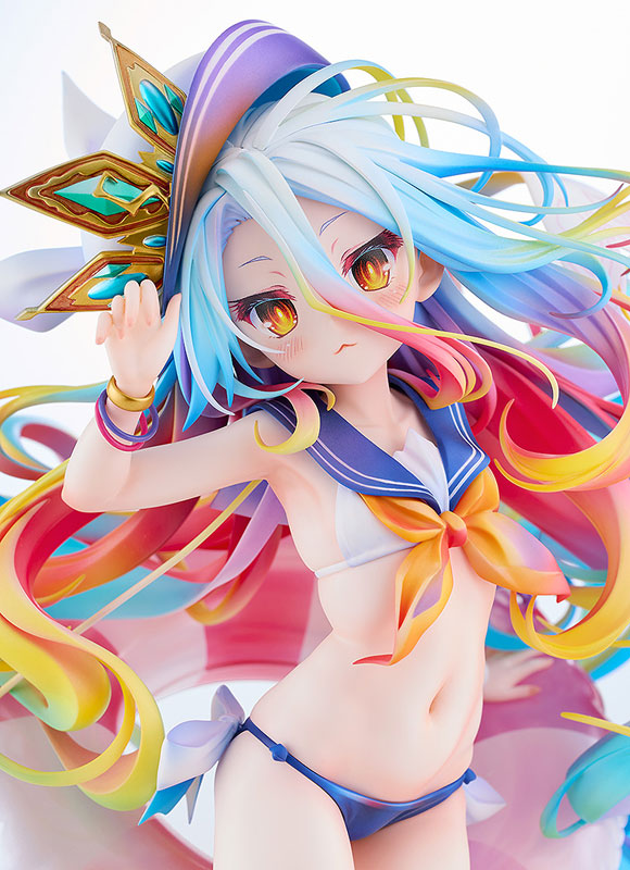 [No Game No Life] Shiro: Sailor-Style Swimsuit Ver. 1/7 Complete Figure
