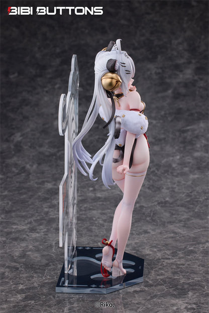 Tiger's Roar Stirs the Wind White Tiger Illustrated by Riko - 1/6 Complete Figure Deluxe Edition
