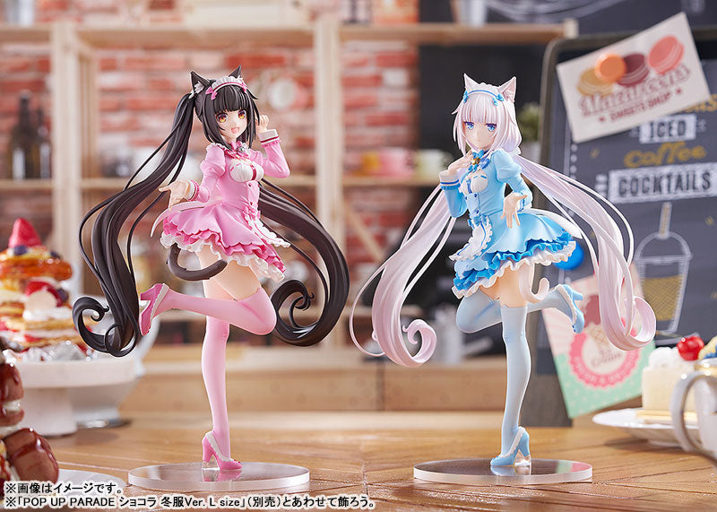 POP UP PARADE [Nekopara] Vanilla - Winter Clothes Ver. L size Complete Figure