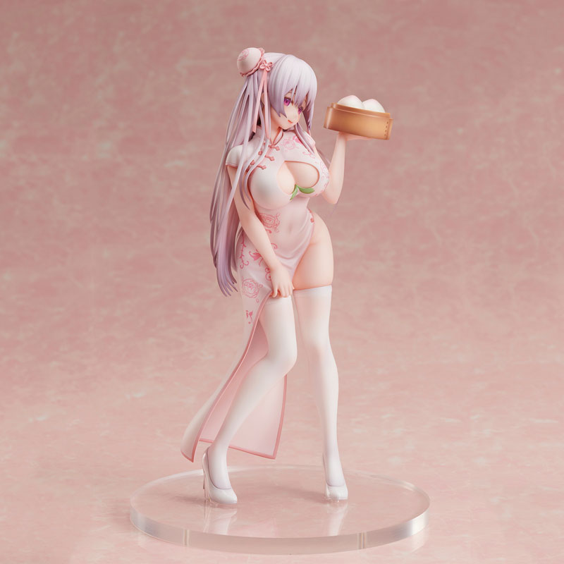 miko Illustration "Momoman-chan" Complete Figure
