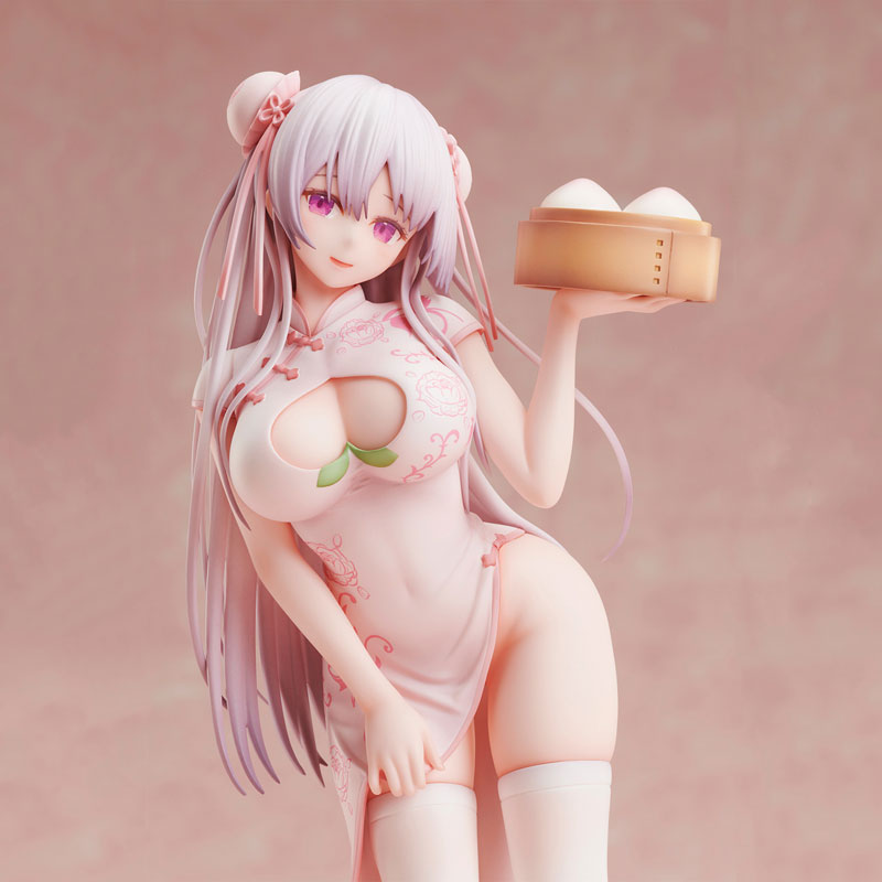 miko Illustration "Momoman-chan" Complete Figure